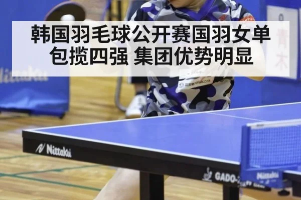韩国羽毛球公开赛国羽女单包揽四强 集团优势明显